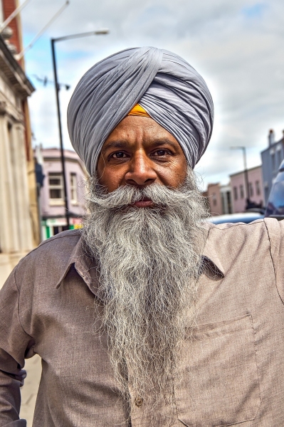 MAN AND HIS BEARD