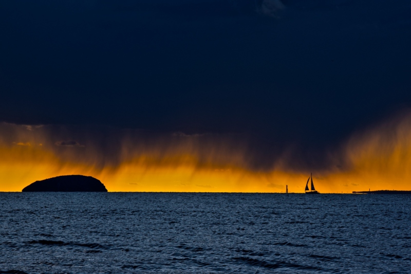 rainy-sunset